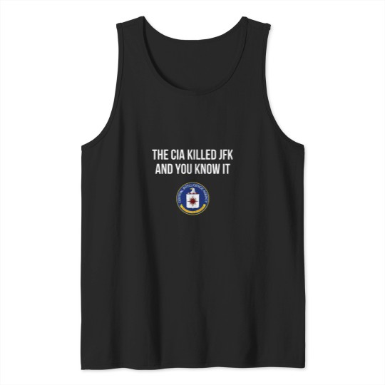 Discover CIA KILLED JFK Tank Tops