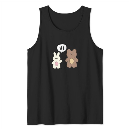 Discover Brown-And-White-Bears T-Shirt Tank Tops