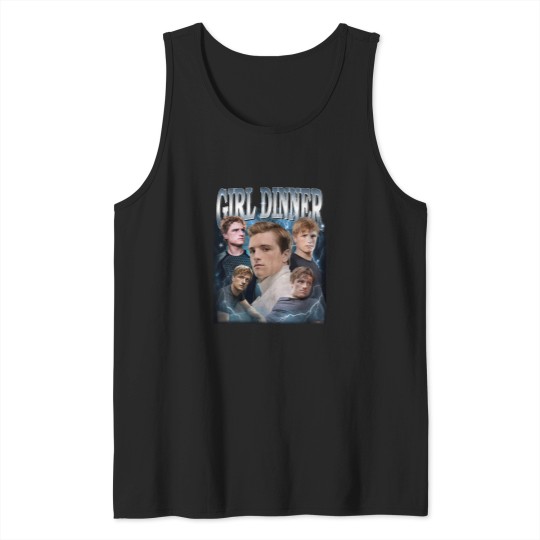 Discover Josh Hutcherson Girl Dinner Vintage Retro Tank Tops