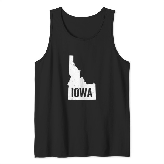 Discover Idaho-Iowa-Funny-Geography-Mix-Up-T-Shirt Tank Tops