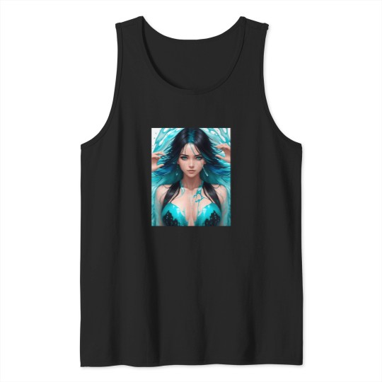 Discover Girl In Water (2) T-Shirt Tank Tops