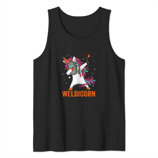 Discover Dabbing-Dance-Welding-T-Shirt Tank Tops