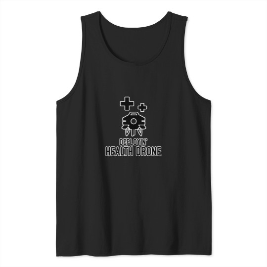 Discover Lifeline - Deployin' Health Drone Classic Tank Tops