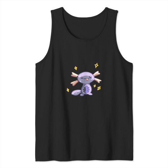 Discover Cute Axolotls - Purple Classic Tank Tops