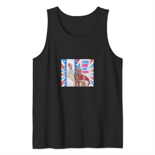 Discover High Five from the Pope Classic Tank Tops