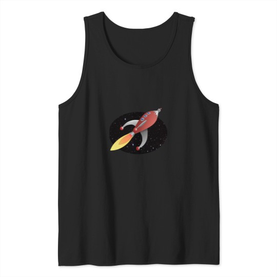 Discover Cartoon rockets - spaces travel Classic Tank Tops