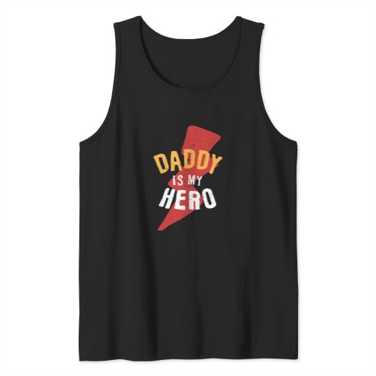 Discover Daddy is my heros Essential Tank Tops