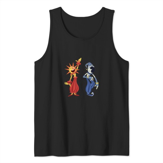 Discover SunDrop and MoonDrop FNAF Security Breach(1) Tank Tops