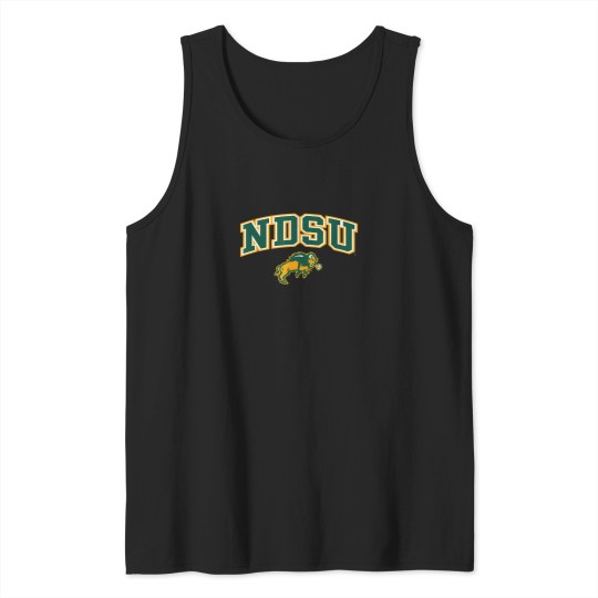 Discover North Dakota State Bison Arch Over White Tank Tops