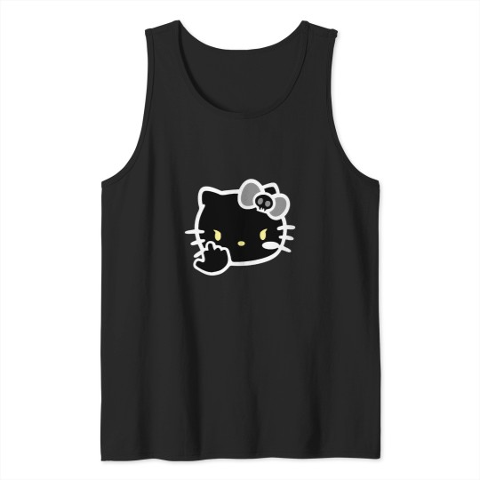 Discover kitty funny Tank Tops