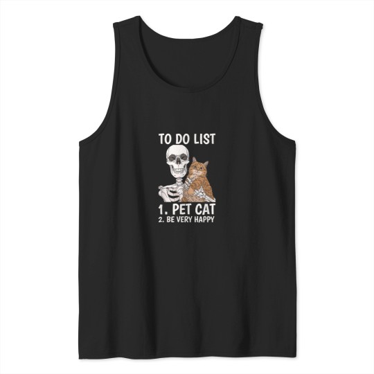 Discover To Do List Pet Cat Kitten Lover Kitty Feline Pro Tank Tops