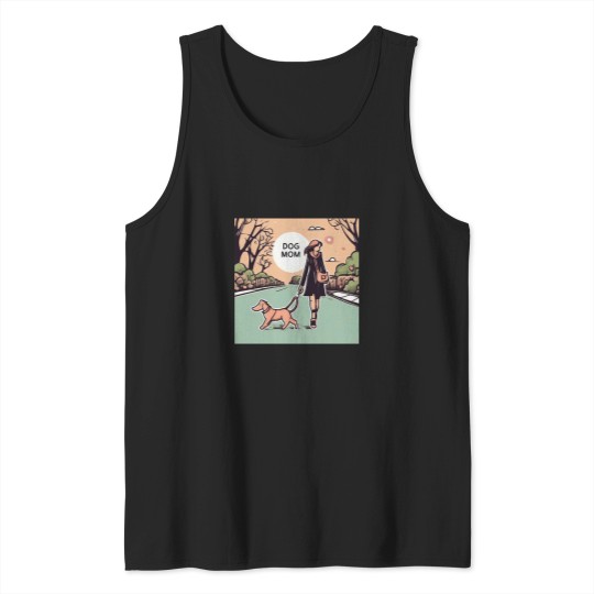 Discover dogs Mom Walking Classic Tank Tops