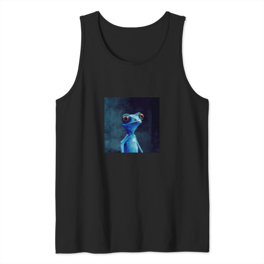 Discover Blue Geckos Standing Tall Classic Tank Tops