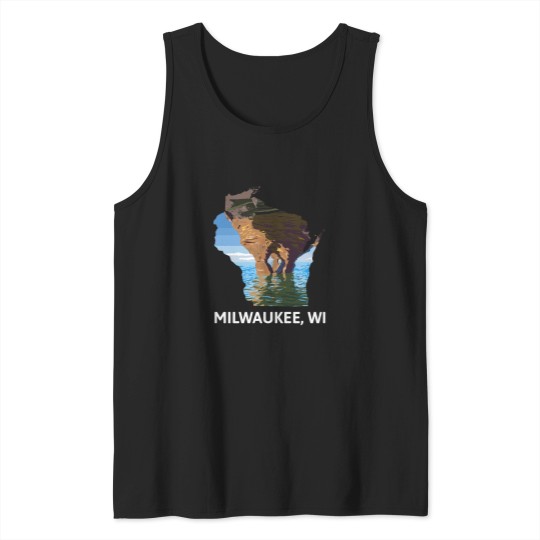 Discover milwaukees - Wisconsin Oversized Tank Tops