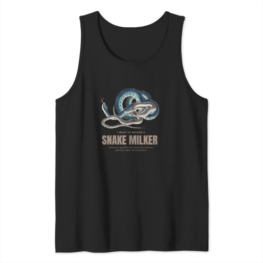 Discover Snake Milker Science Careers I  Love Reptiles Baseball  Sleeve T-Shirt Tank Tops