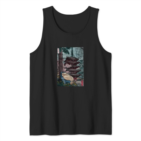 Discover Sn Lax Sleeping Near A Temple (1) T-Shirt Tank Tops