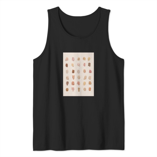 Discover Shapes And Sizes - Body Positive - Quirky Art Simple minds Tank Tops