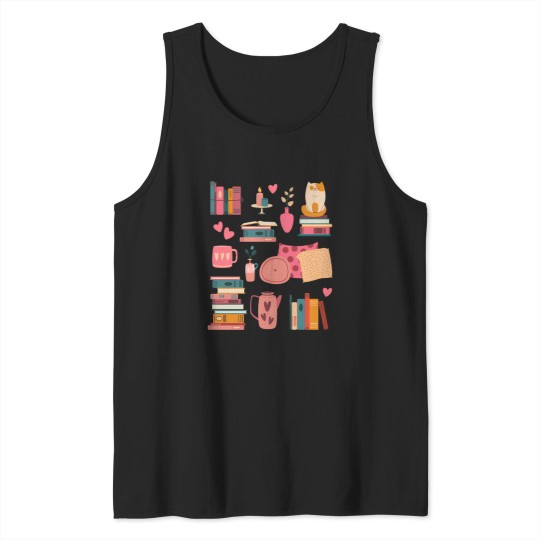 Discover Girly reading Tank Tops