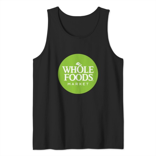 Discover Whole Foods Logo Tank Tops