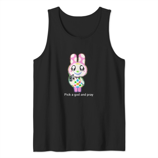 Discover "Pick a God and Pray" Chrissy Tank Tops