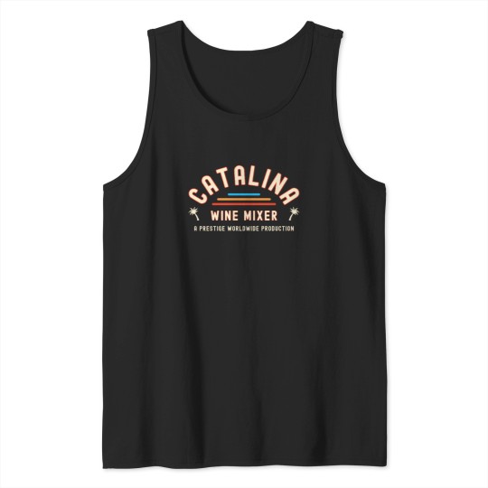 Discover catalina wine mixer retro Tank Tops