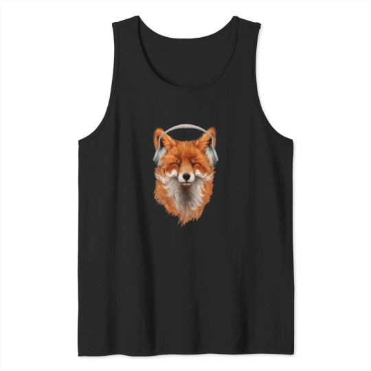 Discover Smiling Musical Fox Mazzy Stars final poster Poster Tank Tops
