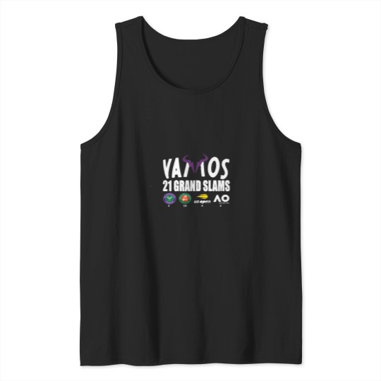 Discover Vamos Rafa 21 Grand Slam Nadal Tank Tops