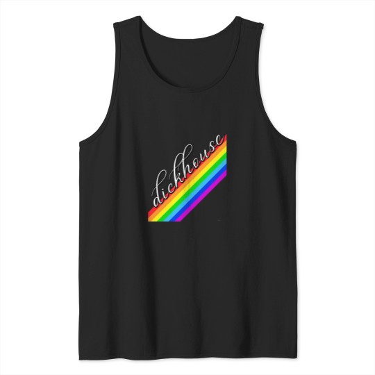 Discover DickhouseDickhouse ProductionsChalk Paintsliding Rainbow Tank Tops