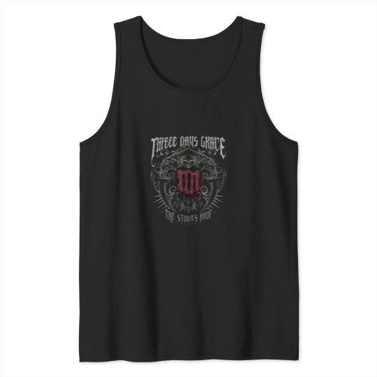 Discover Three Days Grace Gothic Crest Tank Tops