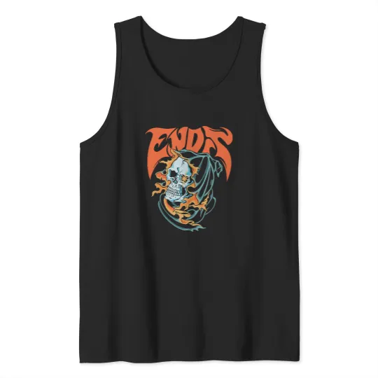 Discover End It Tattoo Badge T-Shirt | End It Band T-shirt | End it Tour Tank Tops