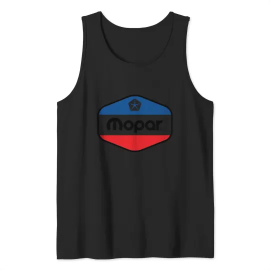 Discover Retro Muscle Power Badge Tank Tops
