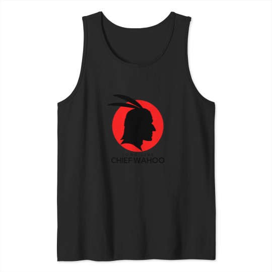 Discover Chief wahoo Oversized Tank Tops