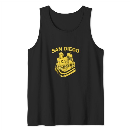 Discover Vintage San Diego Chargers Tank Tops