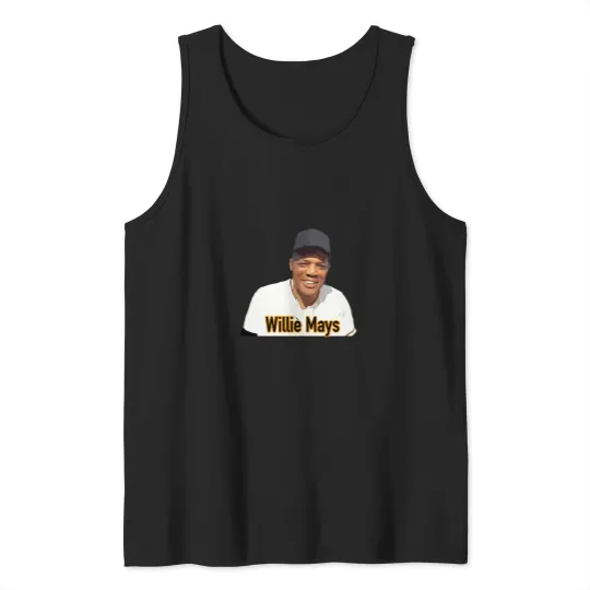 Discover Willie Mays Oversized Tank Tops