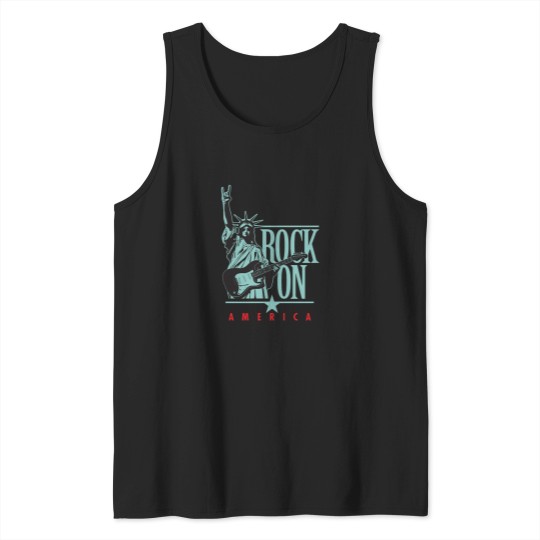 Discover Rock On America Tank Tops