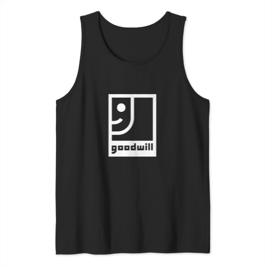 Discover Goodwill Industries logo Tank Tops