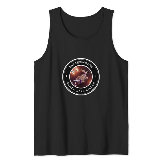 Discover Eas Lexington - Black Star Killer - White - Sci-Fi - B5 Wonka Bar Poster Tank Tops