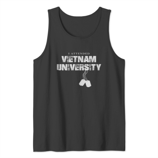 Discover I Attended Vietnam University Tank Tops