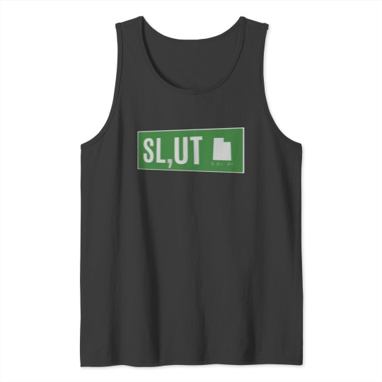 Discover Utah State Tourist Gift Sl Ut Funny Utah Pun Salt Tank Tops