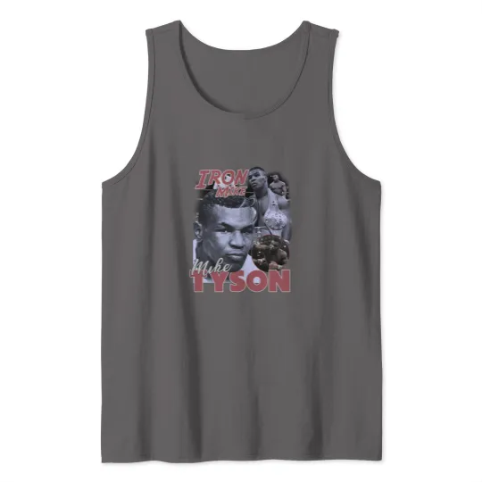Discover Vintage Iron Mike Tyson Tank Tops