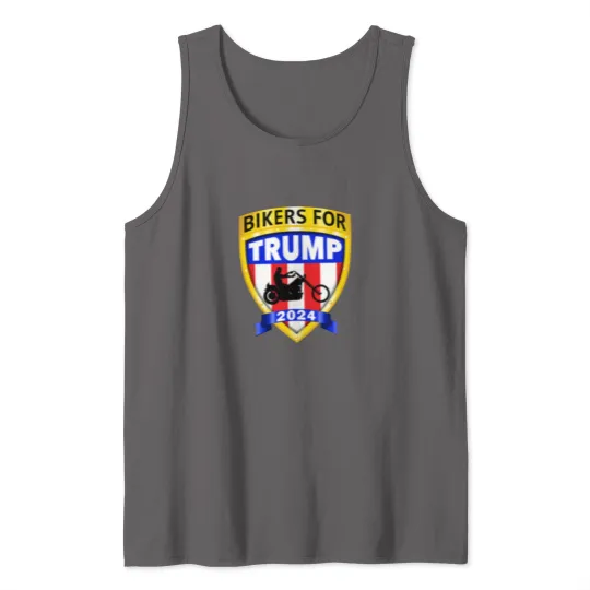 Discover Bikers for Trump 2024 American Tank Tops