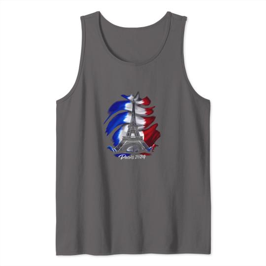 Discover Paris 2024 Olympics Tank Top for Summer Vacation