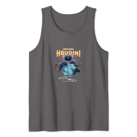 Discover Eminem Houdini Guess Whos Back And For My Last Trick Tank Tops