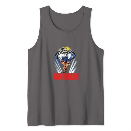 Discover Vintage van 5150 86 tour paper thin Tank Tops