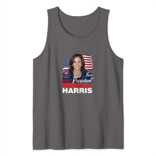 Discover KAMALA HARRIS FOR PRESIDENT Tank Tops