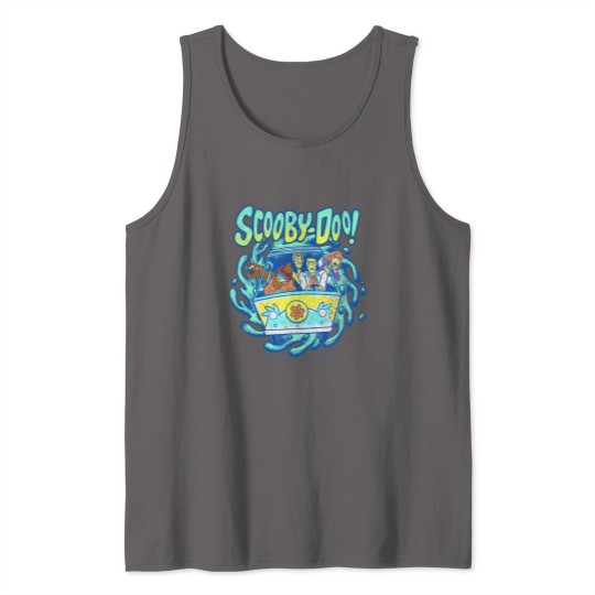 Discover Scooby-Doo Mystery Machine Portal Group Shot Pullover Tank Tops