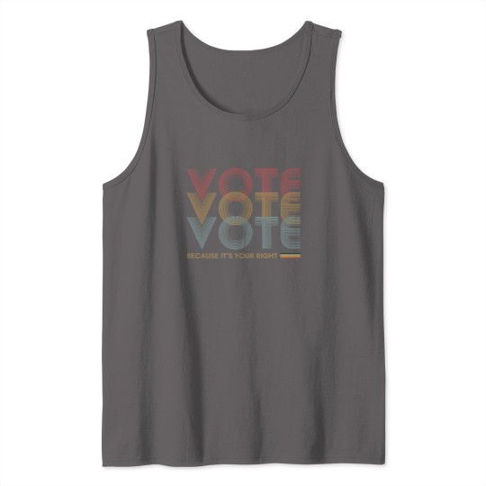 Discover Vote Tank Top for Election 24 and Political Activism