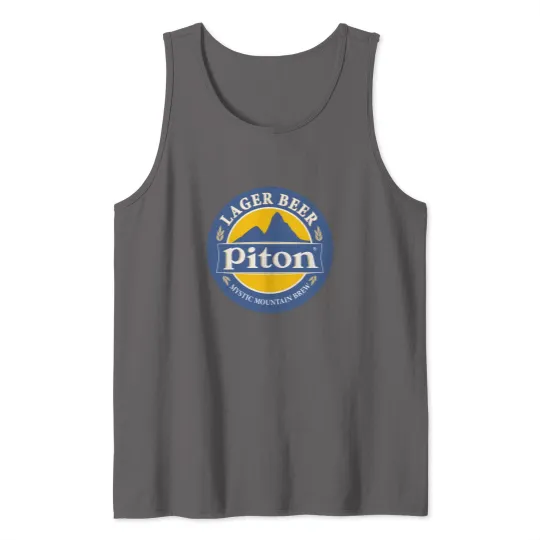 Discover Piton Beer St Lucia tshirt Logo Caribbean Drink Tank Tops