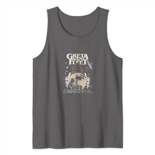 Discover Vintage Greta Van Fleet Rock Band Unisex Tank Tops, Greta Van Fleet Concert Tank Tops