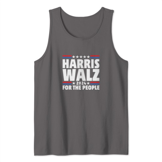 Discover Harris Walz For The People Campaign Tank Tops